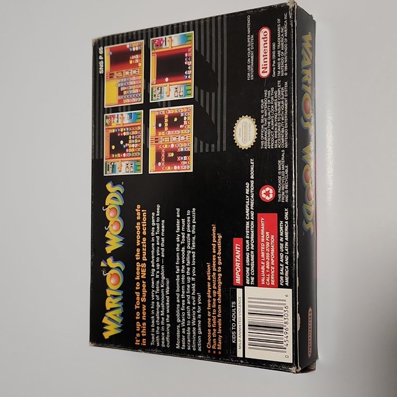 Warios Woods SNES - Picture 2 of 7